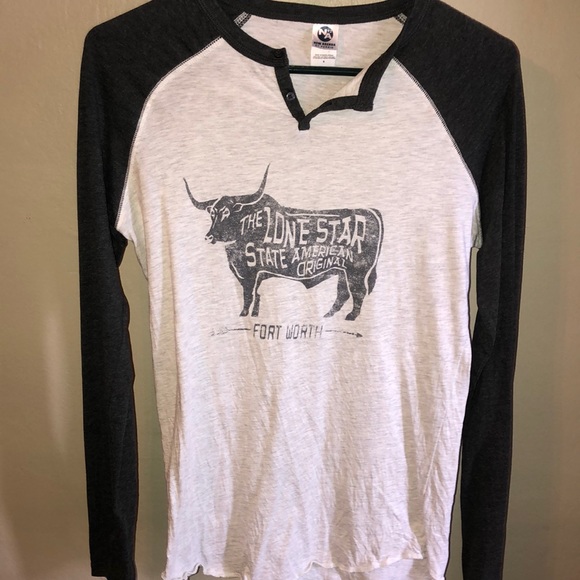 Lone Star Longhorn Baseball T - Picture 1 of 2